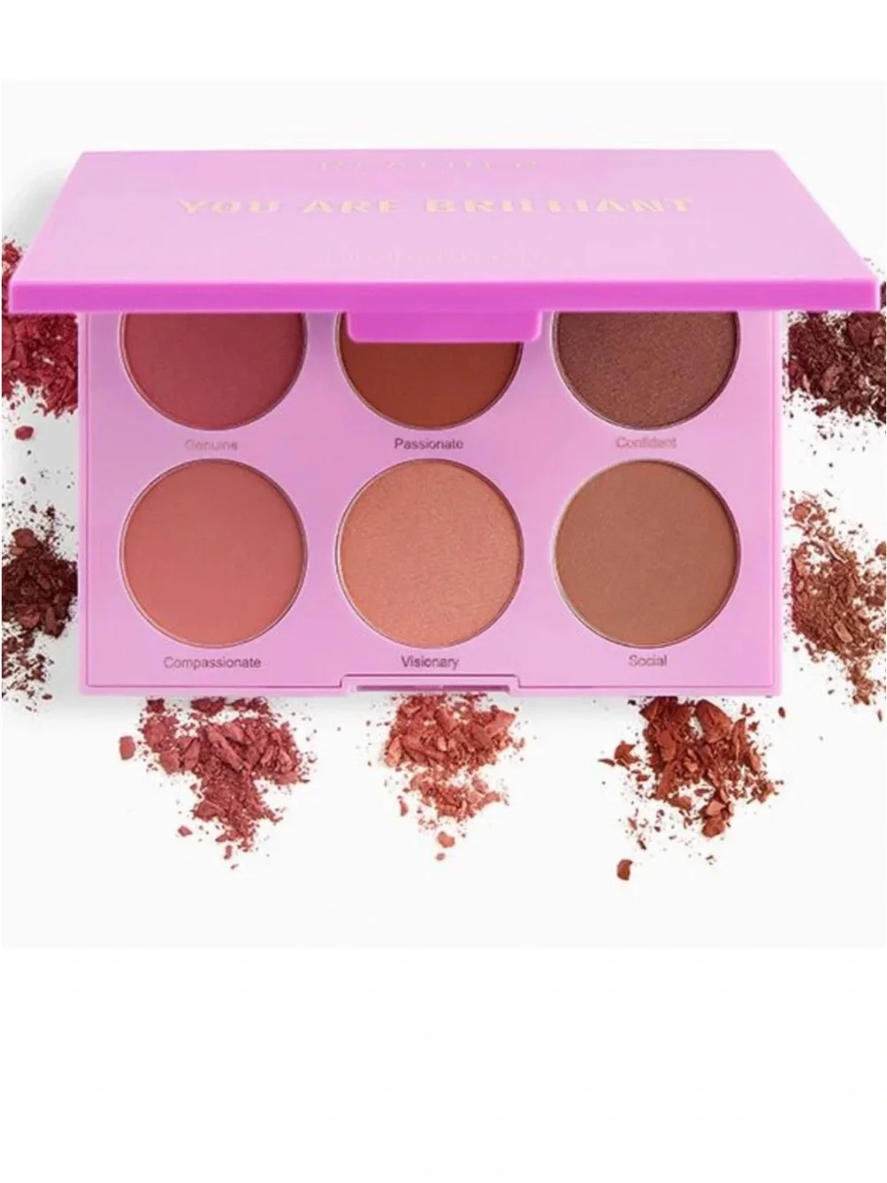 RealHer You Are Brilliant Blush Palette - Bright Pink